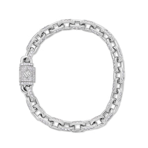 Diamond Odin Link Bracelet (7mm)