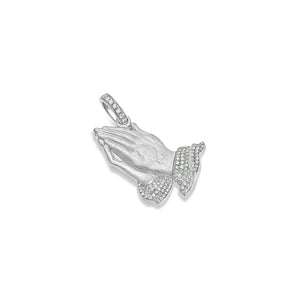 Micro Praying Hands Piece (Partially Iced)