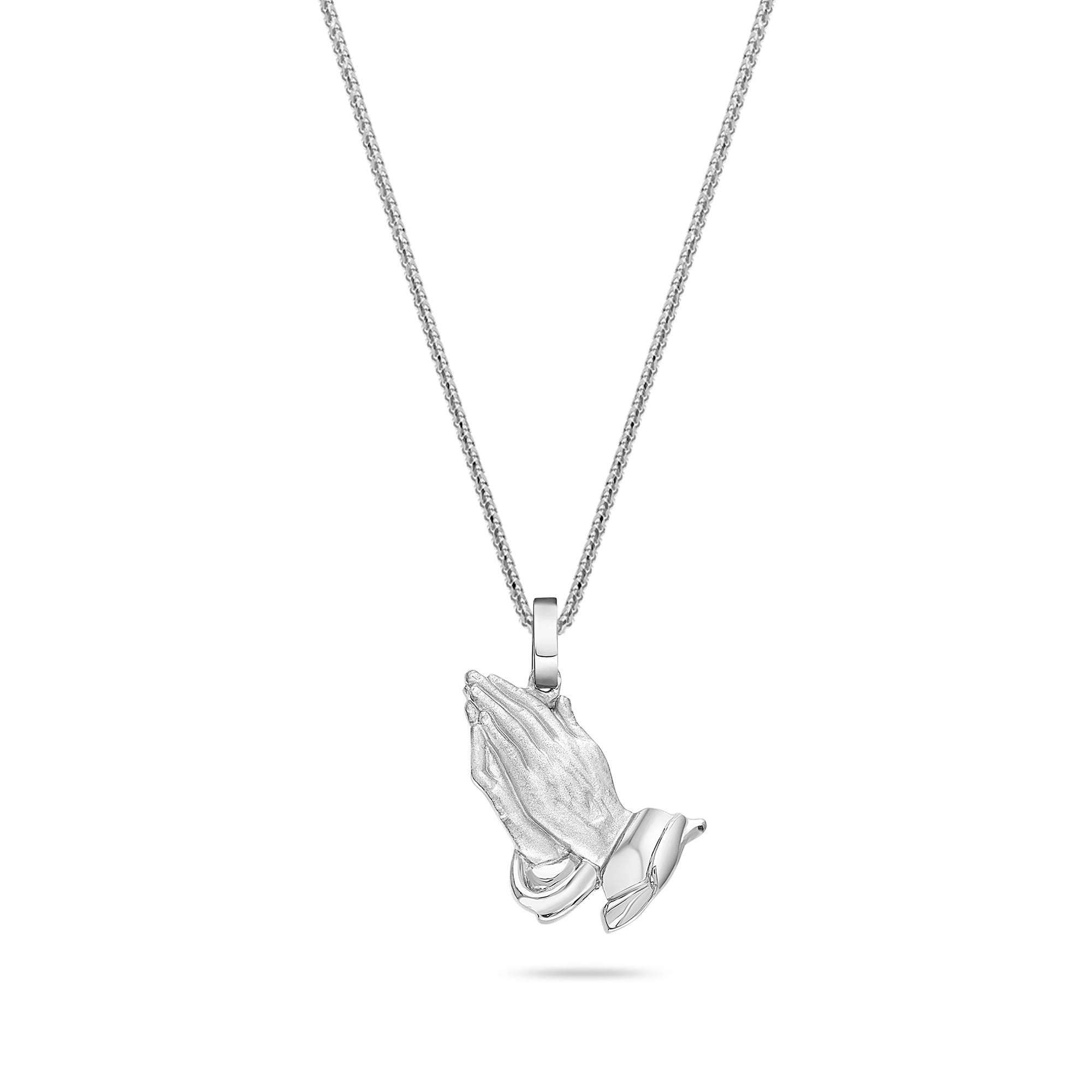 Micro Praying Hands Piece (Solid Gold)