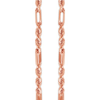 Gold Figa-Rope Chain (5.5mm)