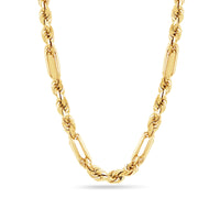 Gold Figa-Rope Chain (5.5mm)