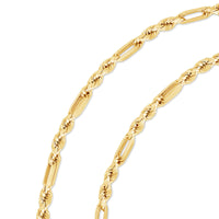 Gold Figa-Rope Chain (5.5mm)