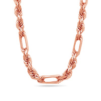 Gold Figa-Rope Chain (8.0mm)