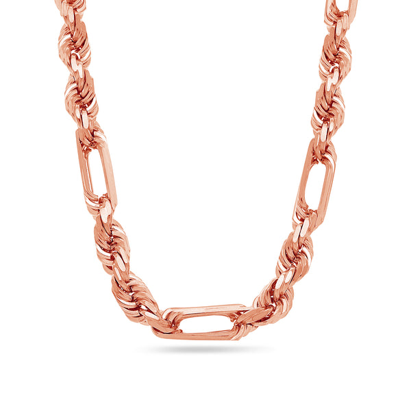 Gold Figa-Rope Chain (8.0mm)