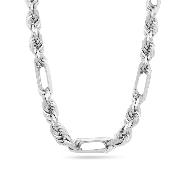 Gold Figa-Rope Chain (8.0mm)