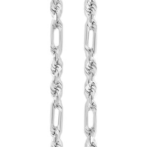 Gold Figa-Rope Chain (8.0mm)