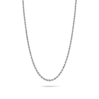 Platinum Rope Chain (2.2mm)