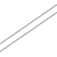 Platinum Rope Chain (2.2mm)