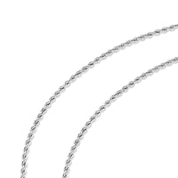 Platinum Rope Chain (2.2mm)