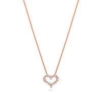 Micro Heart Necklace