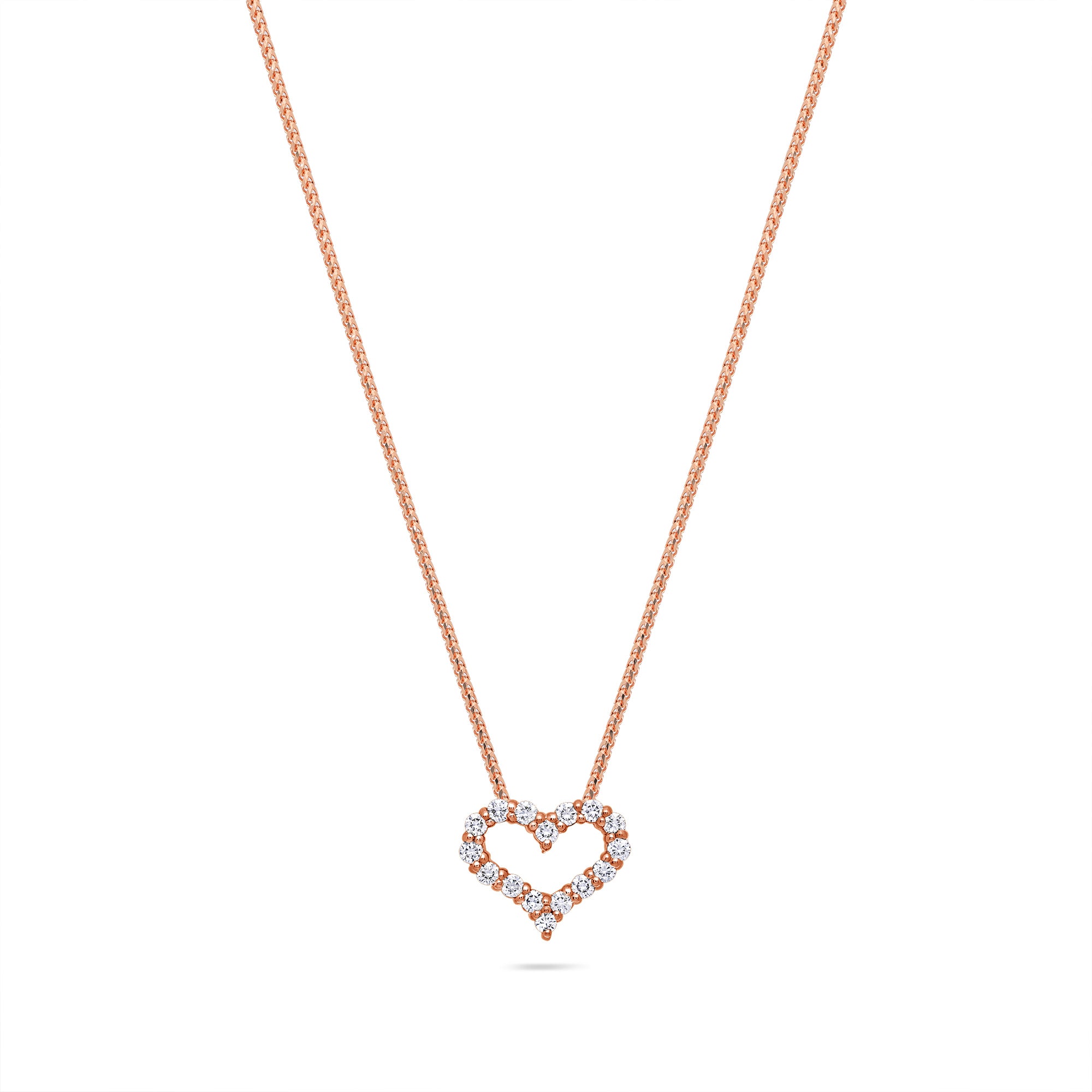 Micro Heart Necklace
