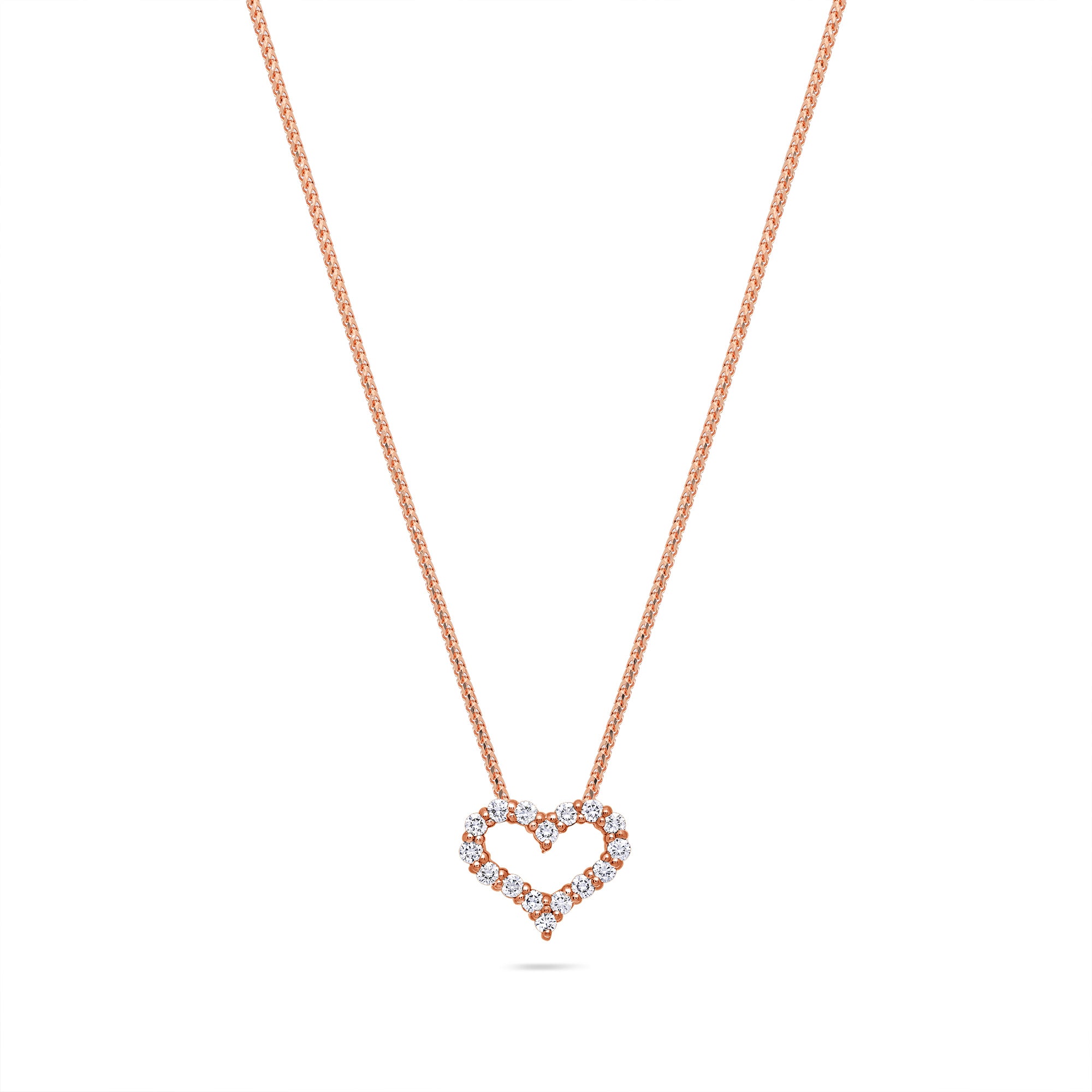 Micro Heart Necklace