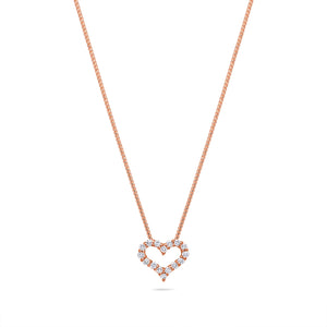 Micro Heart Necklace