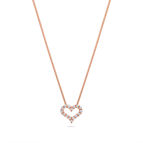 Micro Heart Necklace