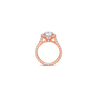 Elle Halo Engagement Ring (GIA Round 1.50ct)