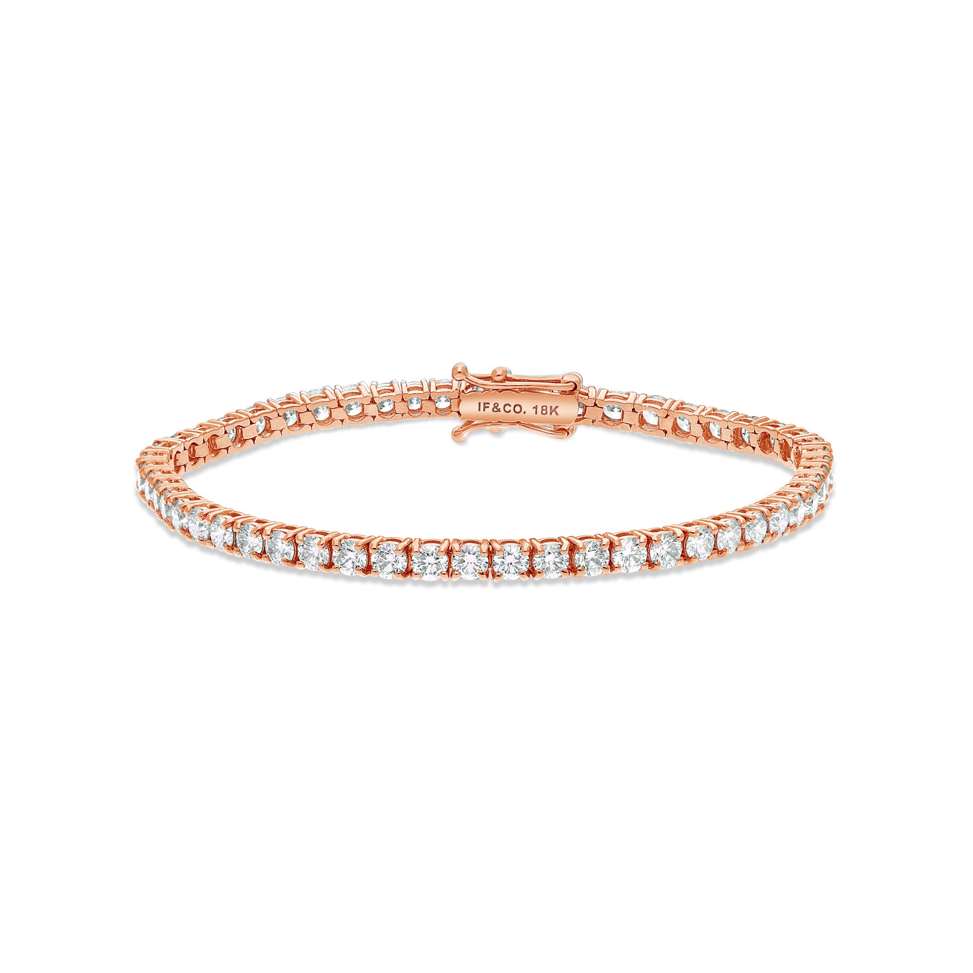 Vincent Diamond Tennis Bracelet (10-Point)