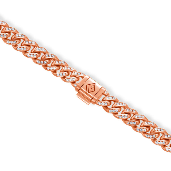 Diamond Cuban Link Bracelet (7mm)