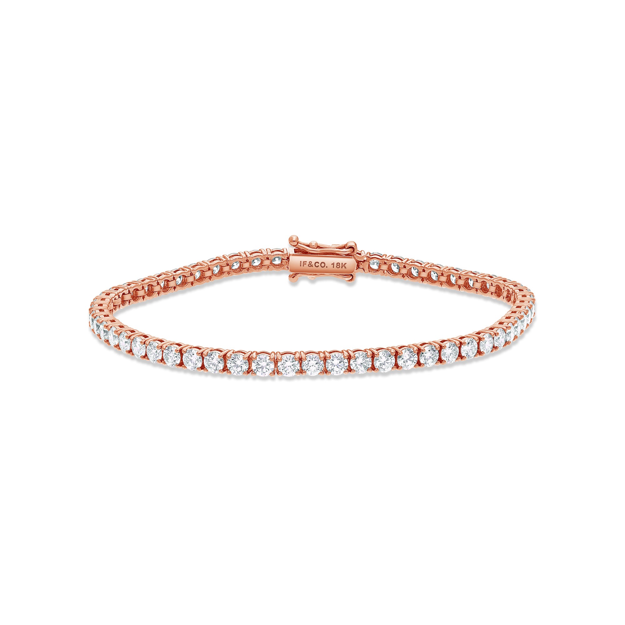 Vincent Diamond Tennis Bracelet (8-Point)