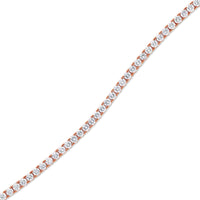 Vincent Diamond Tennis Bracelet (8-Point)
