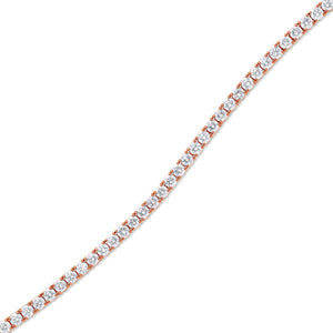 Vincent Diamond Tennis Bracelet (8-Point)