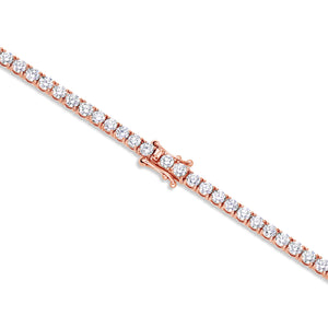 Vincent Diamond Tennis Bracelet (8-Point)