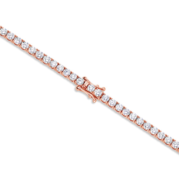 Vincent Diamond Tennis Bracelet (8-Point)