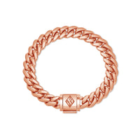 Gold Cuban Link Bracelet (9mm)