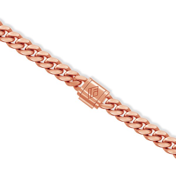 Gold Cuban Link Bracelet (9mm)