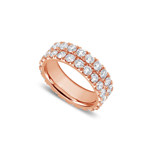 Micro Elle Eternity Ring (2-Row)