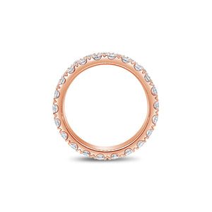 Micro Elle Eternity Ring (2-Row)