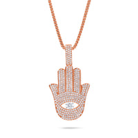 Baby Hamsa Piece (Protection, Fully Iced)