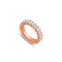 Céleste Eternity Ring (Emerald)