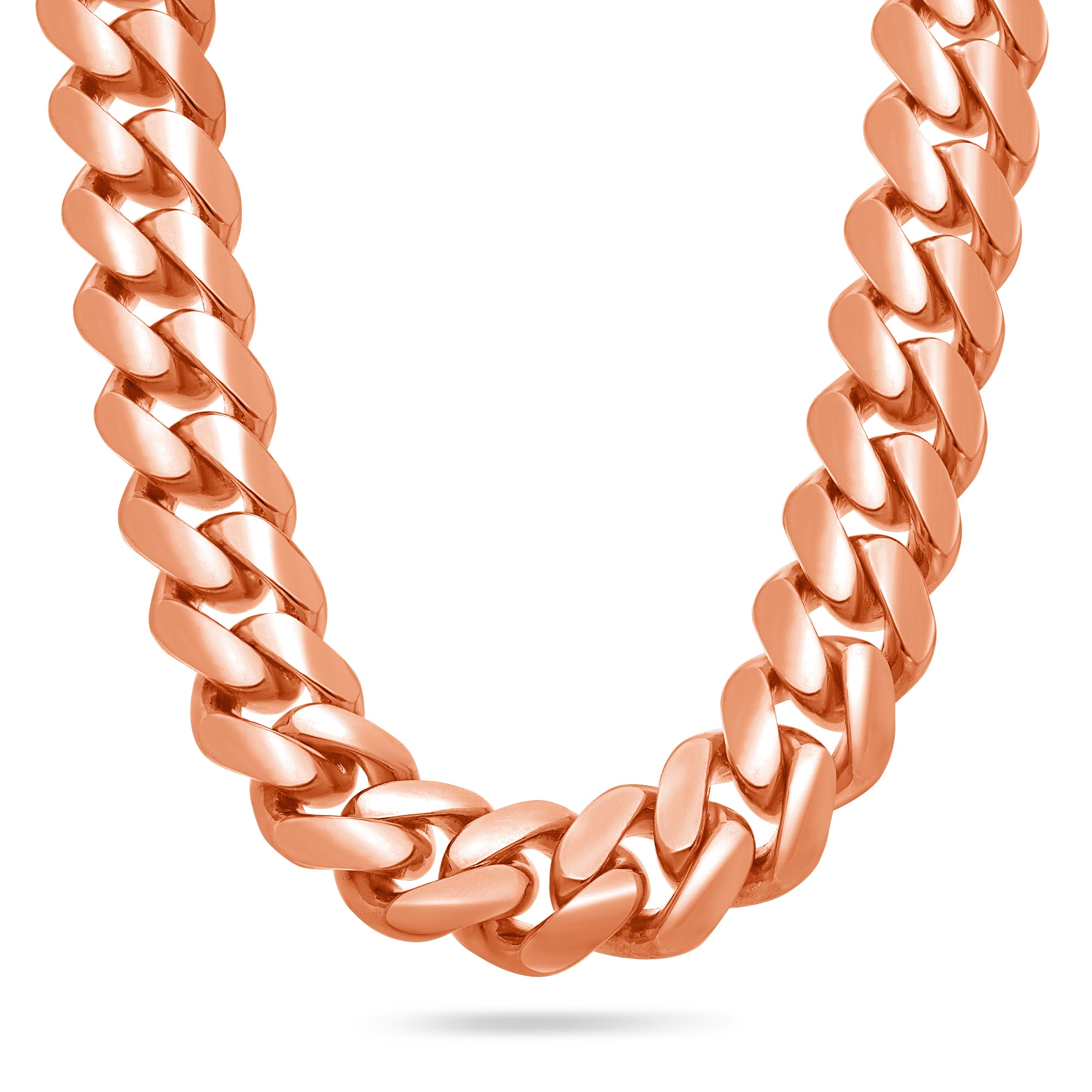 Gold Cuban Link Chain (15mm)