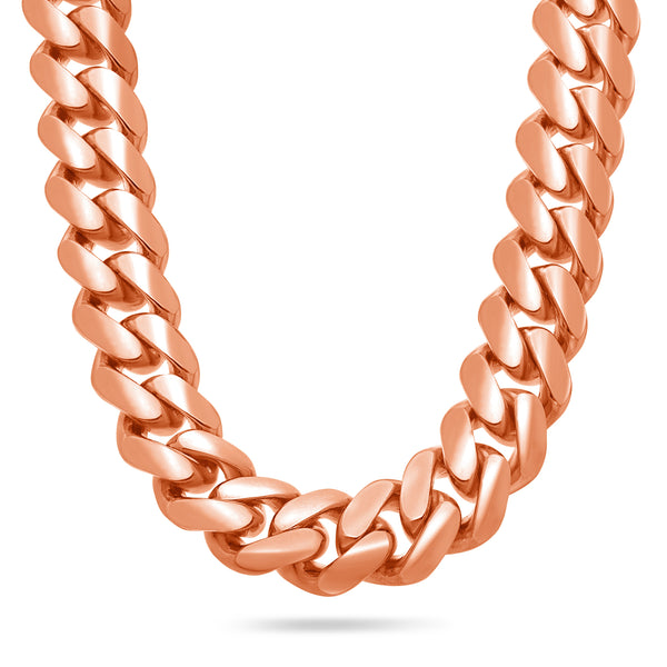 Gold Cuban Link Chain (15mm)