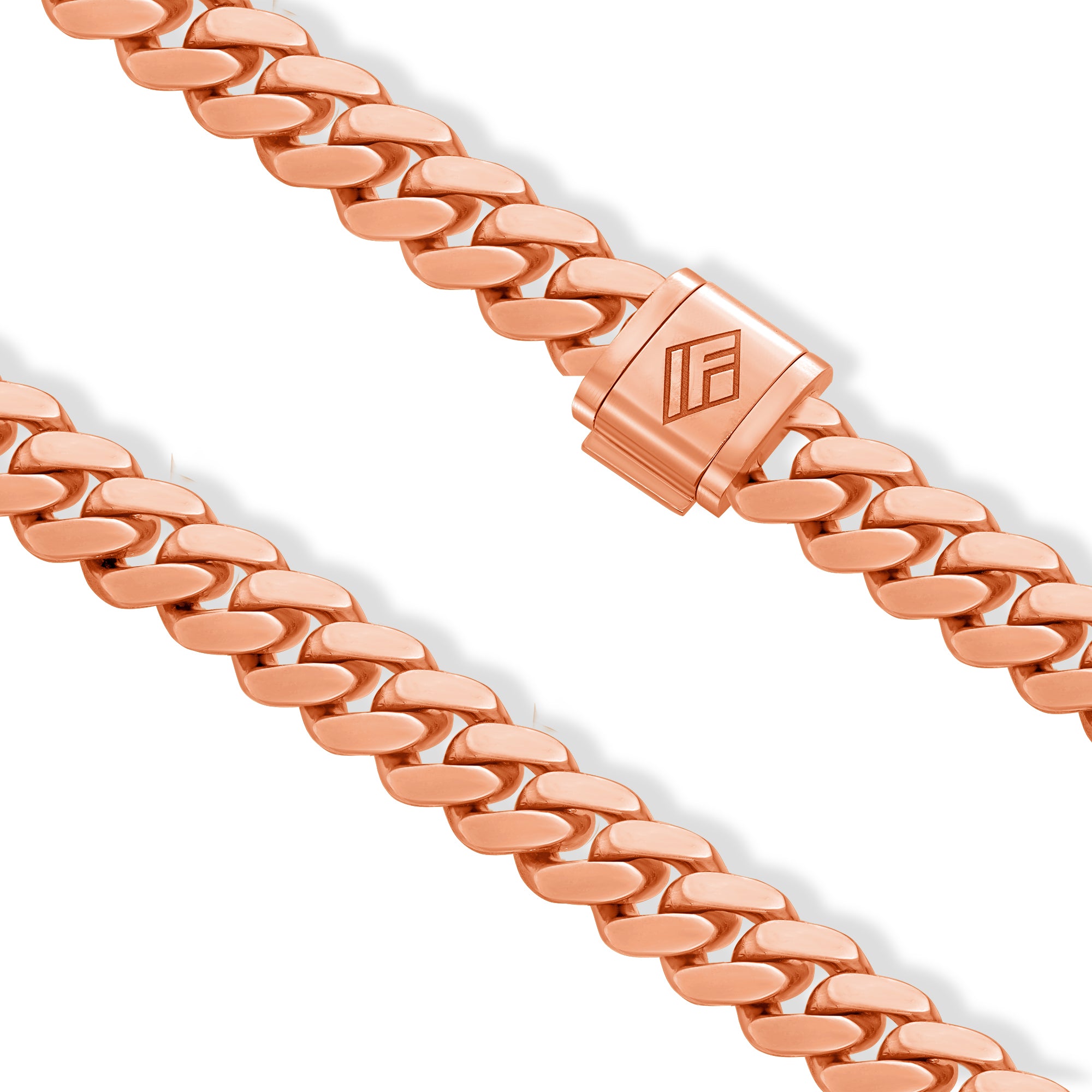 Gold Cuban Link Chain (15mm)