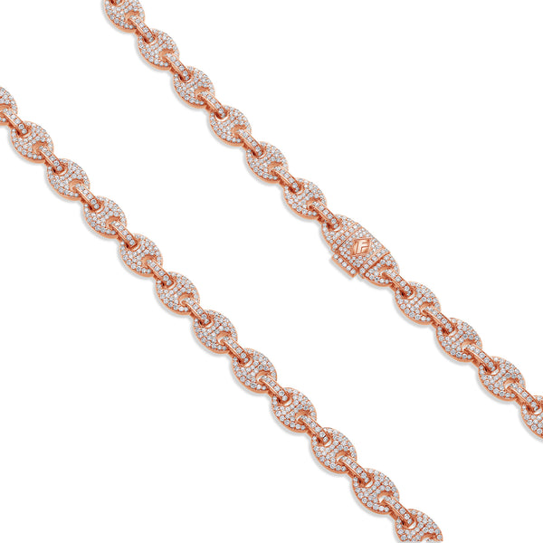 Diamond Ocean Link Chain (7mm)