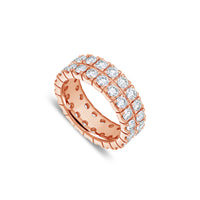 Jordan Eternity Ring (2-Row)