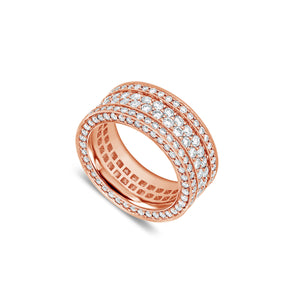 Massimo Eternity Ring (2-Row)