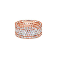 Massimo Eternity Ring (3-Row)
