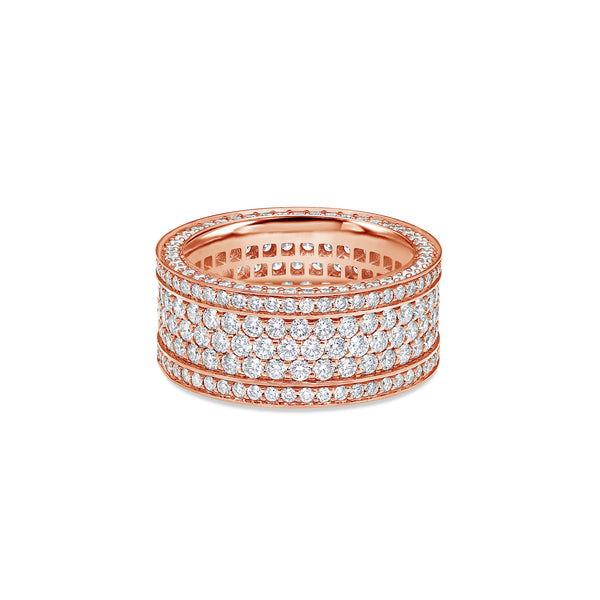 Massimo Eternity Ring (3-Row)