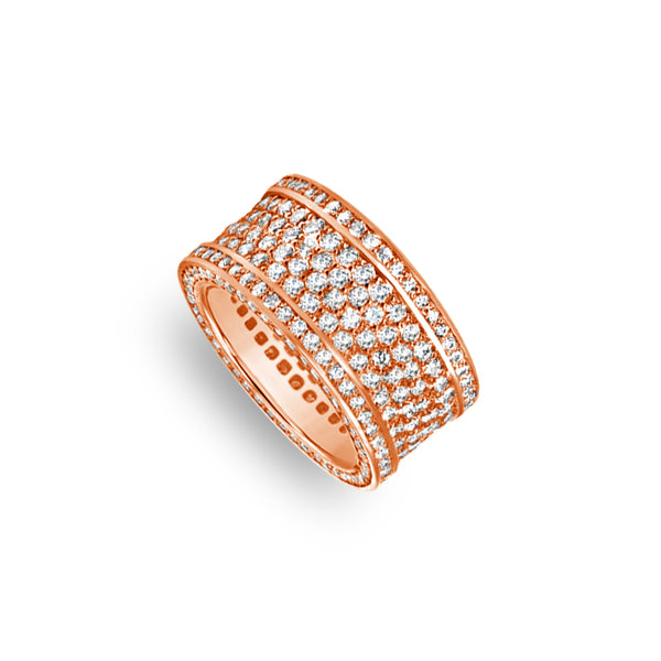 Massimo Eternity Ring (4-Row)