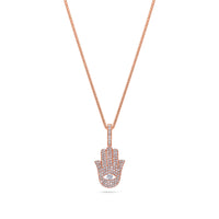 Micro Hamsa Piece (Protection, Fully Iced)