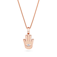 Milli Hamsa Piece (Protection, Diamond Eye)