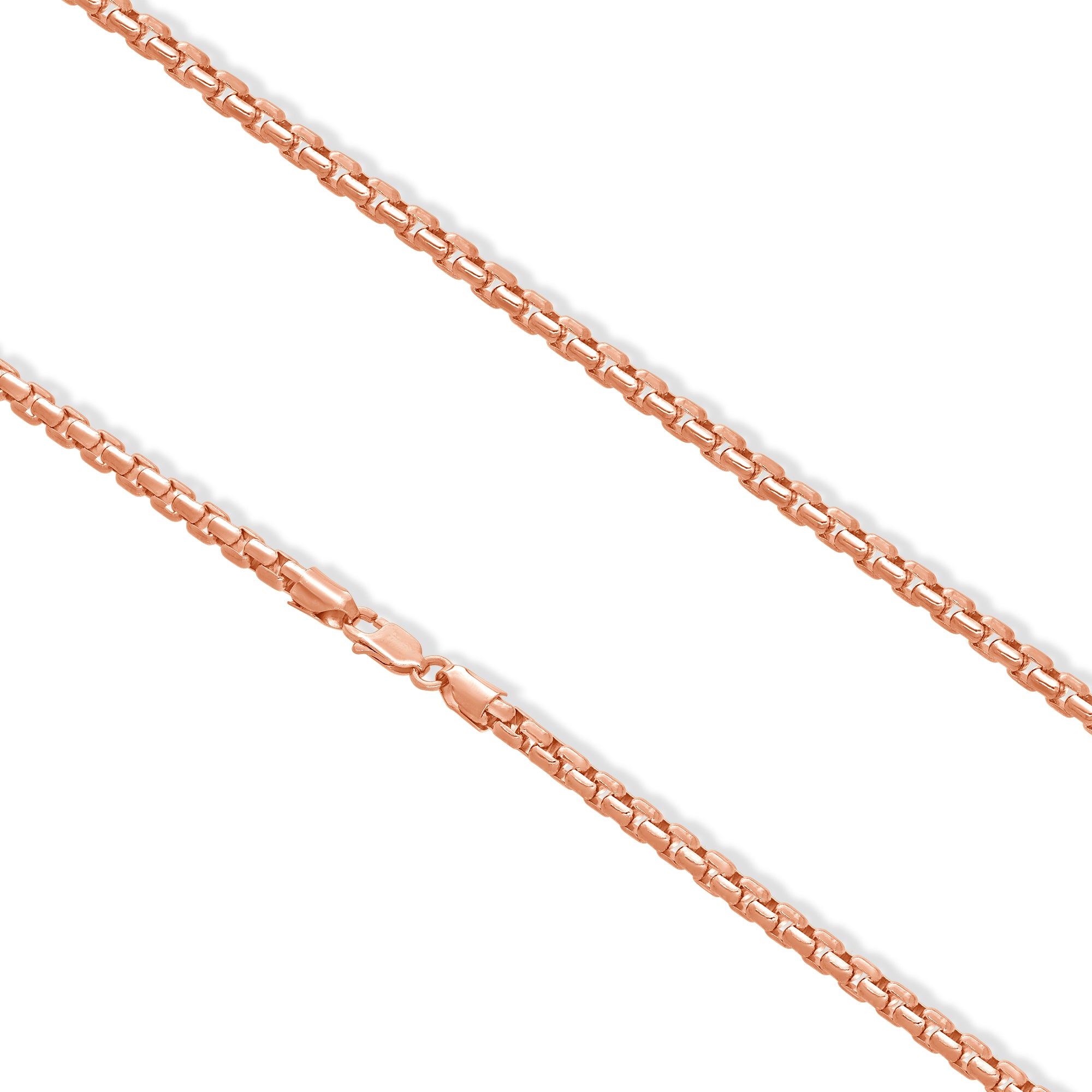Gold Moon Link Chain (4mm)