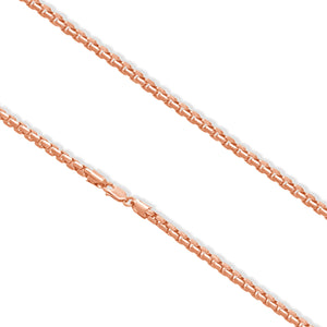 Gold Moon Link Chain (4mm)