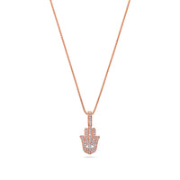 Nano Hamsa Piece (Protection, Fully Iced)