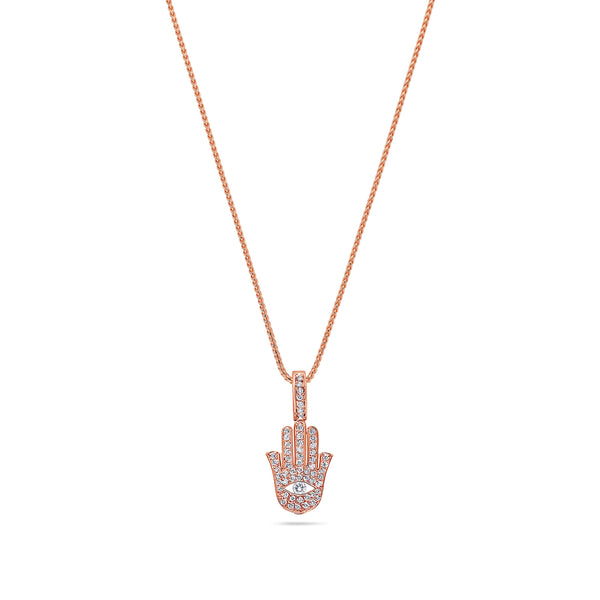 Nano Hamsa Piece (Protection, Fully Iced)