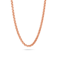 Gold Moon Link Chain (4mm)