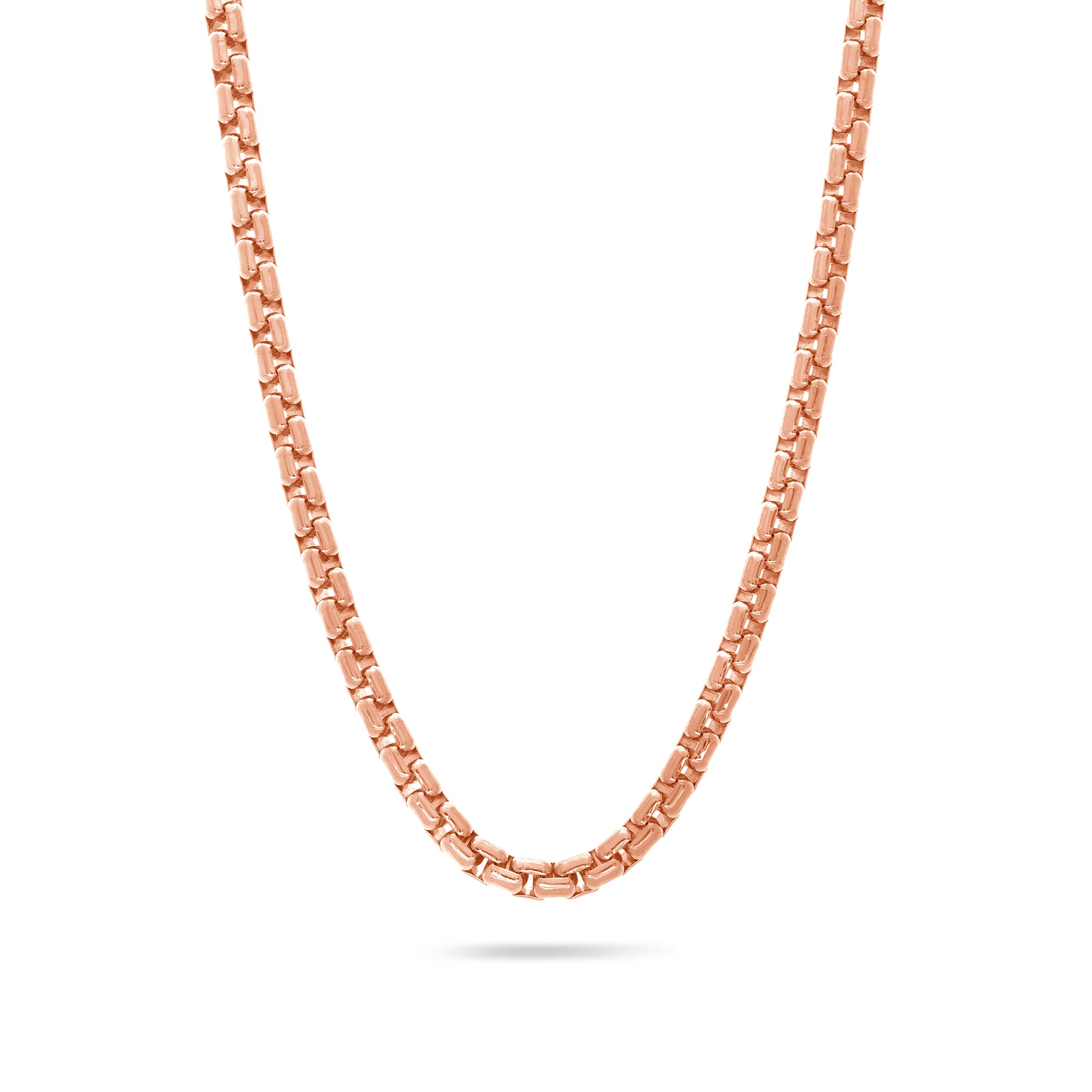 Gold Moon Link Chain (4mm)