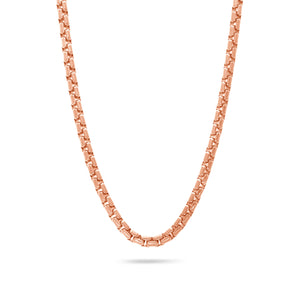 Gold Moon Link Chain (4mm)